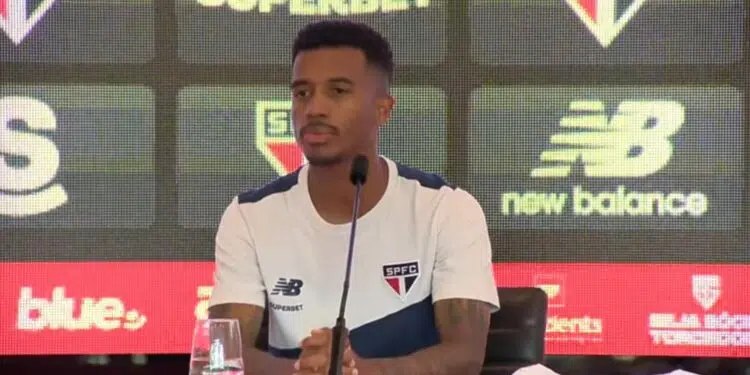 Marcos Antônio, novo reforço do São Paulo (Crédito: Reprodução/X)
