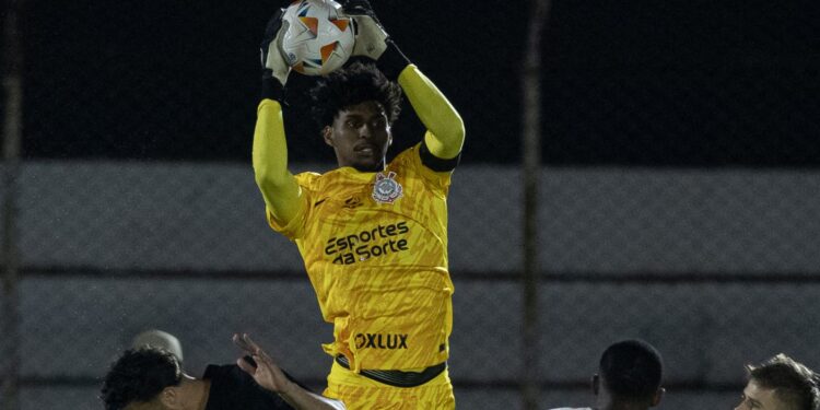 Hugo Souza, goleiro do Corinthians (Créditos: Agência Corinthians)