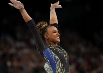 Rebeca Andrade, ginasta brasileira (Crédito: Getty Images)