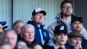 O cantor Ed Sheeran virou acionista do seu clube do coração (Crédito: Getty Images)