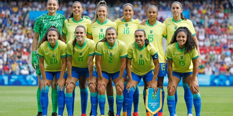 Brasil x Espanha será definido em Paris 2024 (Crédito: Rafael Ribeiro/CBF/Flickr)