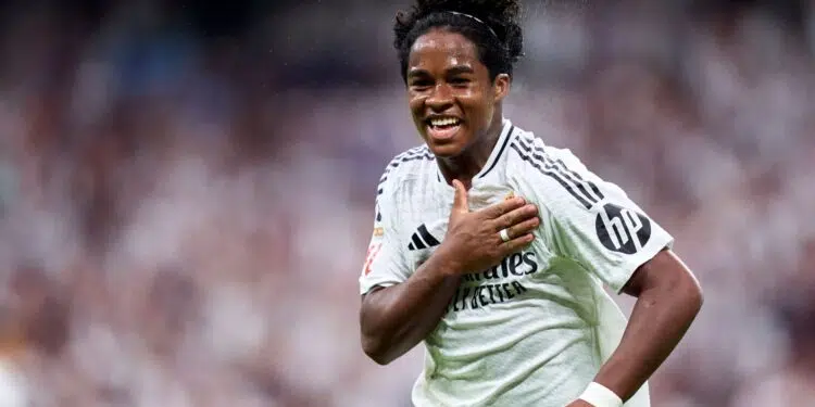 Endrick marca em estreia pelo Real Madrid