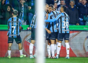 Grêmio vence Criciúma com gol no final (Crédito: Lucas Uebel / Grêmio)