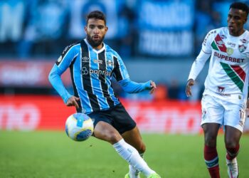 Grêmio x Fluminense será definido na Libertadores (Créditos: Lucas Uebel)