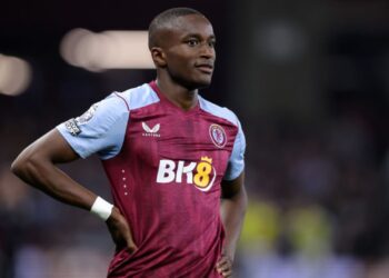 Moussa Diaby pelo Aston Villa (Crédito: Getty Images)