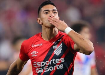 Cuello teve um gol e uma assistência (Crédito: José Tramontin/Athletico)