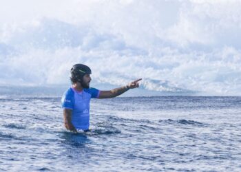 Filipe Toledo desabafa após eliminação olímpica: “Fiquei meio perdido...” (Crédito: William Lucas / COB)