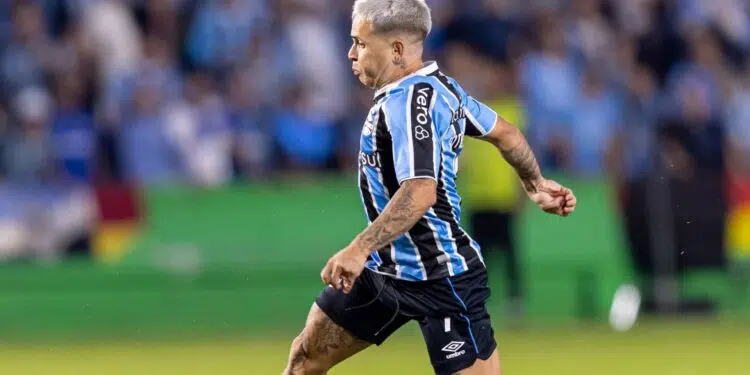 Soteldo fez o gol único do Grêmio (Crédito: Getty Images)