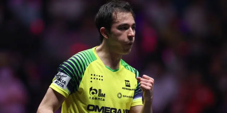 Hugo Calderano chega confiante em Paris: “Melhor fase...” (Crédito: Getty Images)