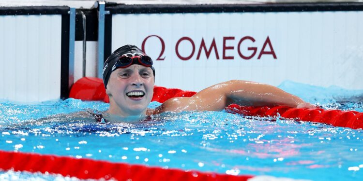 Paris 2024: conheça Katie Ledecky, nadadora recordista olímpica (Crédito: Getty Images)