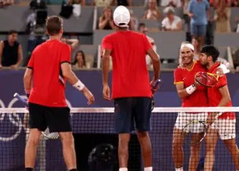 Nadal e Alcaraz perdem, e são eliminados da Olimpíada de Paris (Crédito: Getty Images)
