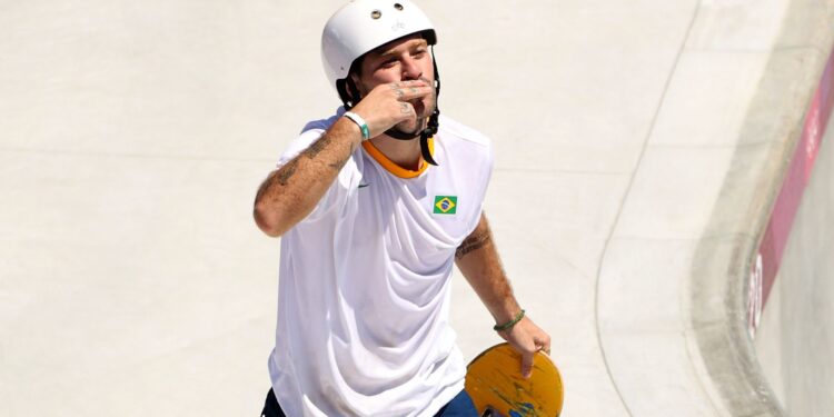 Medalhista no skate park, Pedro Barros cultiva esperança: “Meu maior...” (Crédito: Getty Images)