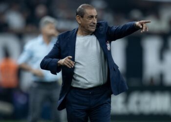 Ramón Díaz fica satisfeito com empate do Corinthians (Crédito: Agência Corinthians / Rodrigo Coca)