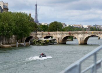 Paris 2024: condição do Rio Sena coloca prova do triatlo em dúvida (Crédito: Getty Images)