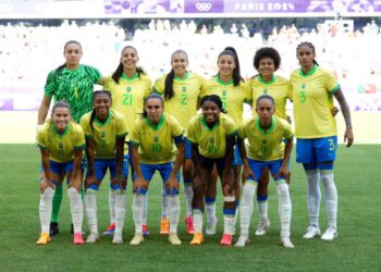 Seleção brasileira feminina está nas quartas de final da competição (Crédito: Getty Images)