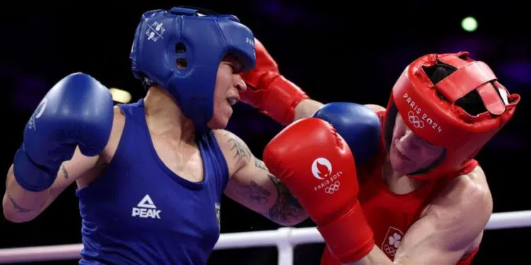 Bia já havia perdido para Kellie em Tóquio (Crédito: Getty Images)