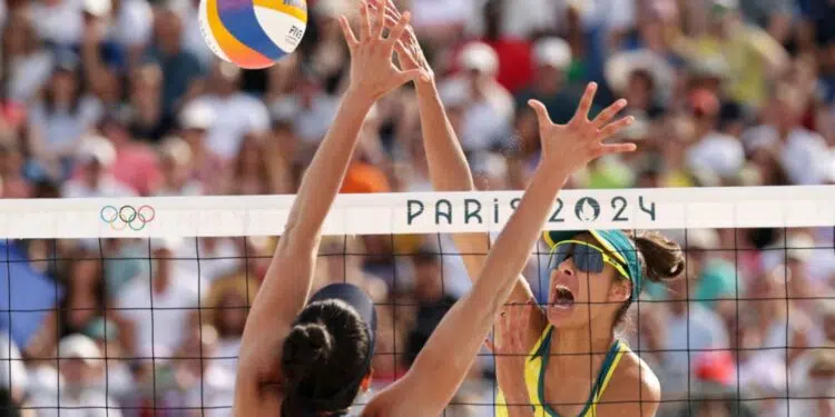 Barbara e Carol perderam para a Austrália (Crédito: Getty Images)