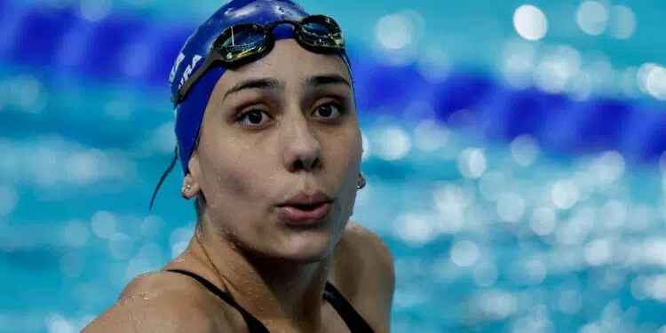 Ana Vieira, nadadora expulsa da Olimpíada, se pronuncia: “Fico muito...” (Crédito: Satiro Sodré / CBDA)