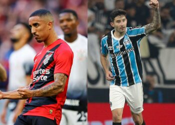 Athletico-PR e Grêmio pelo Brasileirão (Crédito: Getty Images)