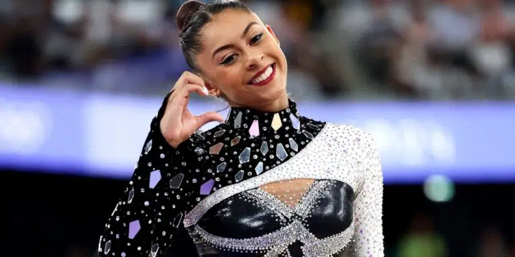 Bárbara Domingos fala sobre final na ginástica rítmica: “Muito orgulhosa” (Crédito: Getty Images)
