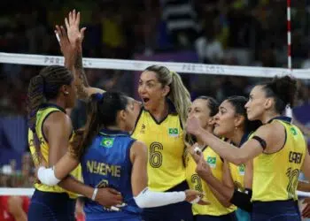 Brasil venceu a Turquia por 3 sets a 1 (Crédito: Getty Images)