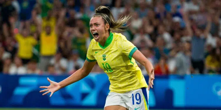 Brasil e EUA pela final da Olimpíada de Paris (Crédito: Getty Images)