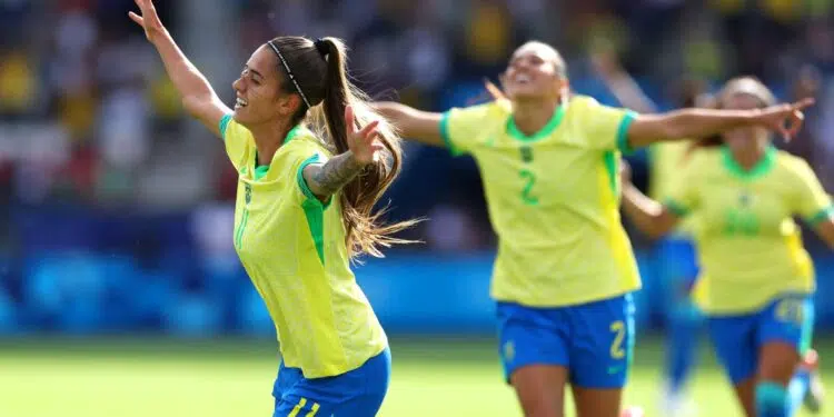 Brasil e França pela Olimpíada de Paris (Crédito: Getty Images)