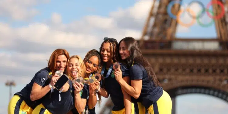 Mulheres foram quem mais garantiram medalhas para o Brasil (Crédito: Getty Images)