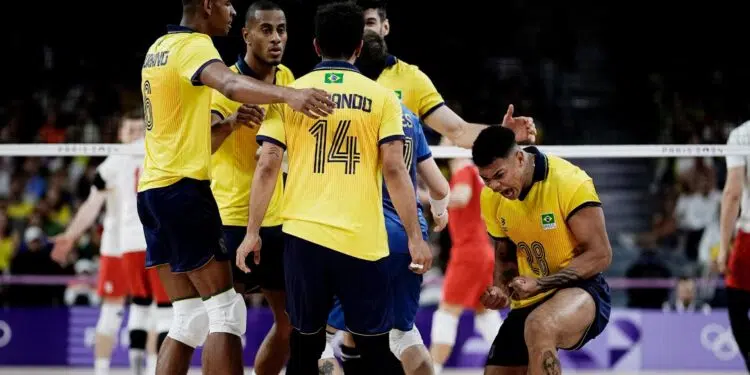 Brasil vence Egito na Olimpíada (Crédito: Alexandre Loureiro / COB)