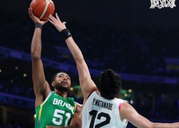 Brasil vence Japão no basquete masculino (Crédito: Getty Images)