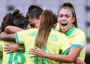 Em jogo histórico, Brasil supera Espanha e avança à final olímpica (Crédito: Gaspar Nóbrega / COB)