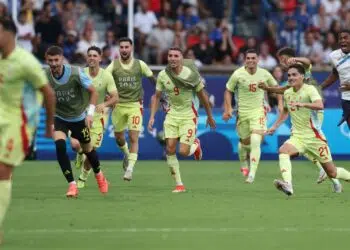 Espanha bate França na prorrogação e é ouro no futebol masculino (Crédito: Getty Images)