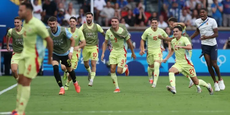 Espanha bate França na prorrogação e é ouro no futebol masculino (Crédito: Getty Images)