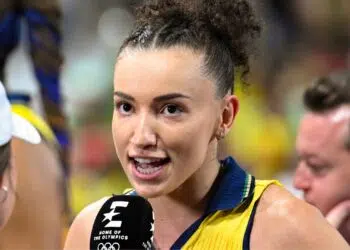Gabi projeta objetivo do Brasil no vôlei em Paris (Crédito: Getty Images)