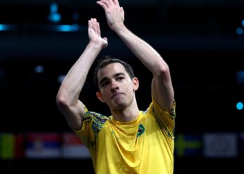Hugo Calderano perde na semi e luta pelo bronze (Crédito: Getty Images)