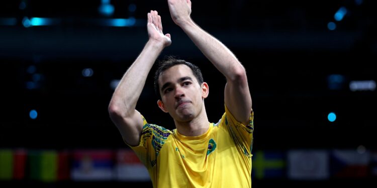 Hugo Calderano perde na semi e luta pelo bronze (Crédito: Getty Images)