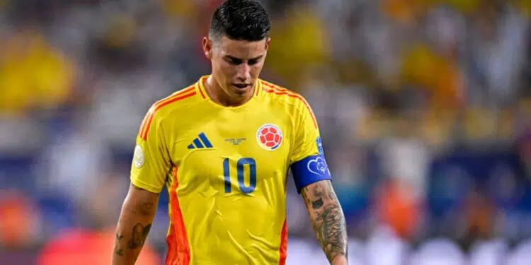 James teve dificuldades no time paulista e não conseguiu se firmar (Crédito: Getty Images)