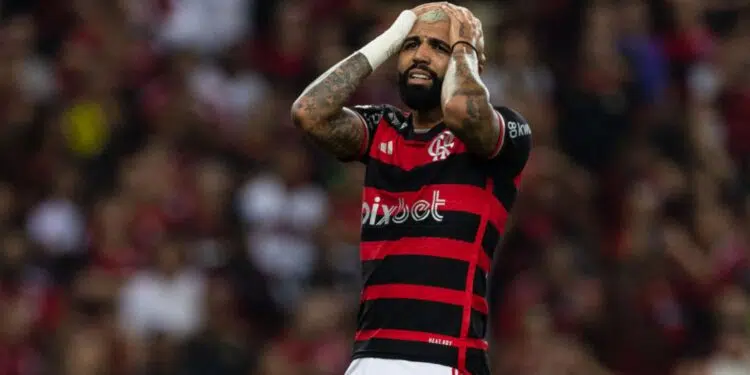 Rodolfo Landim e Gabigol têm se alfinetado em entrevistas ao longo das semanas (Crédito: Getty Images)