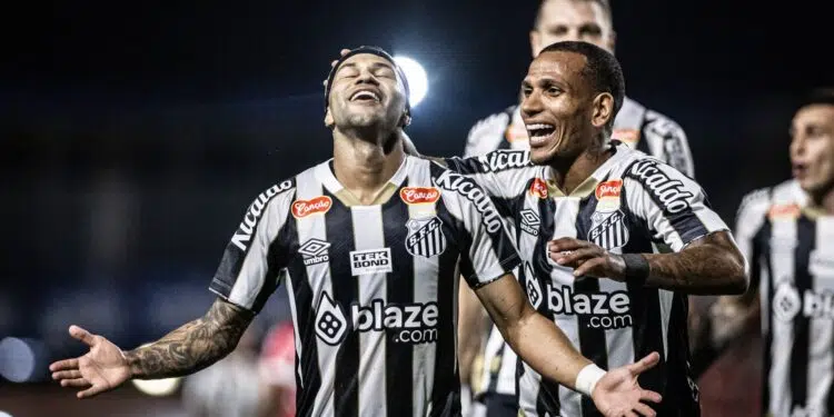 Paysandu e Santos na Série B (Crédito: Flickr Santos / Raul Baretta)