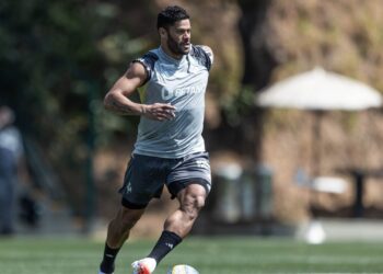 Hulk é liberado pelo departamento médico e pode reforçar o Galo na Copa do Brasil (Crédito: Pedro Souza / Atlético)