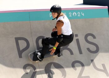 Dora Varella, skatista brasileira (Crédito: Getty Images)
