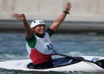 Ana Sátila não conquistou nenhuma medalha, mas conquistou o público com o seu esforço! Ana Sátila recebe férias bancadas por patrocínio da Corona Foto: Luiza Moraes/COB