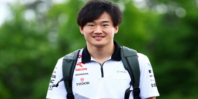 Yuki Tsunoda, o piloto japonês da Red Bull Racing (Foto: Clive Rose/Getty Images via AFP)