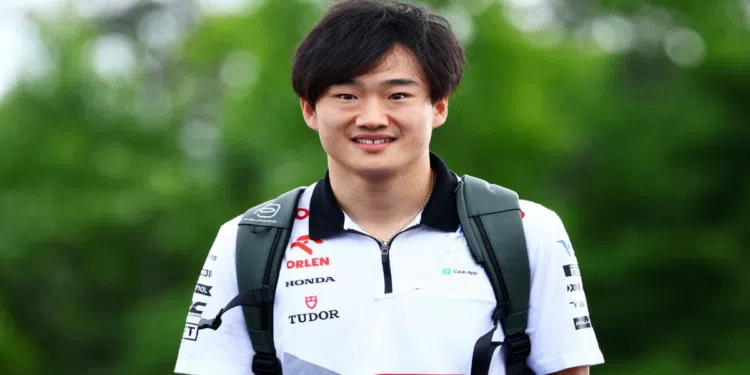 Yuki Tsunoda, o piloto japonês da Red Bull Racing (Foto: Clive Rose/Getty Images via AFP)