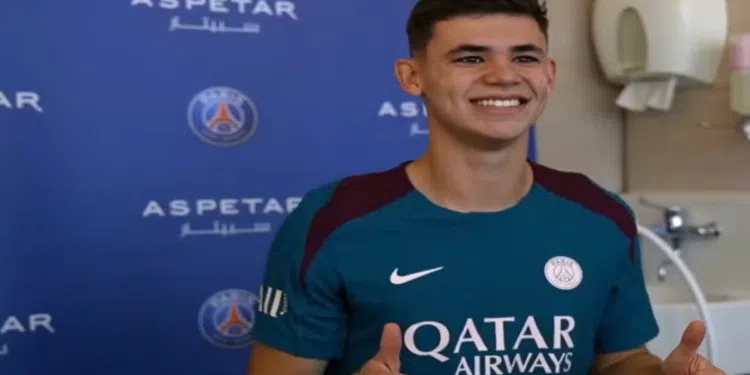 PSG próximo de emprestar Moscardo para outro clube da Ligue 1