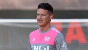 James Rodríguez já fez o primeiro treino com o Rayo Vallecano