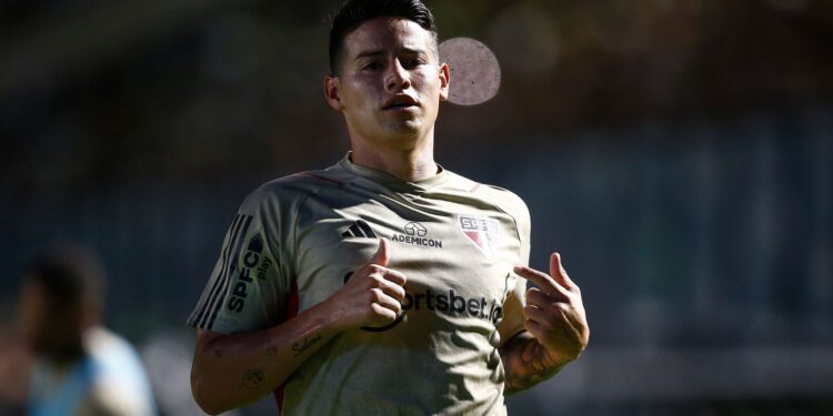 James Rodríguez rescinde com o São Paulo