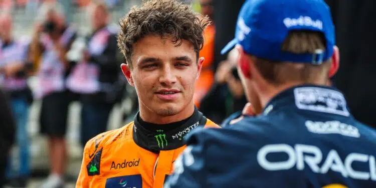 Lando Norris supera Max Verstappen e conquista pole na Holanda (Crédito: Getty Images)