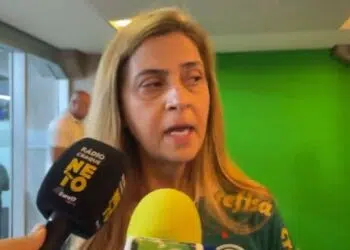 Leila Pereira, presidente do Palmeiras