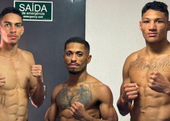 Trio da equipe de Cristiano Marcello luta no LFA - Foto: Divulgação